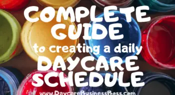 A Complete Guide to Creating a Daily Daycare Schedule
