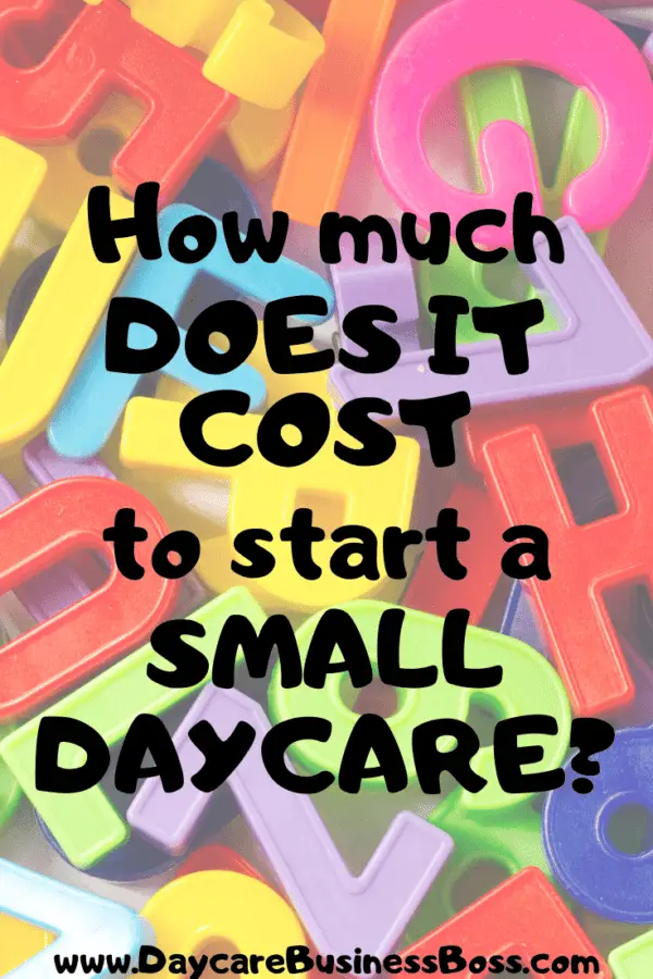 How Much Money Does it Cost to Start a Small Daycare? Daycare