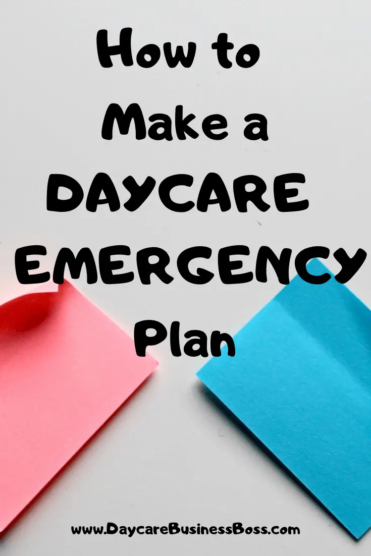 How to Make a Daycare Emergency Plan