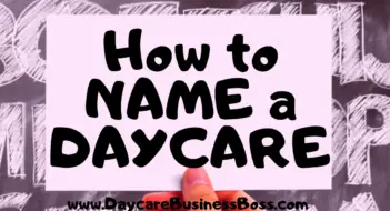 How to name a Daycare