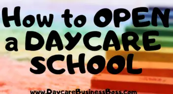 How to open a Daycare school