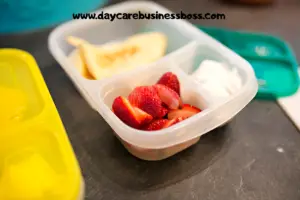 Five Daycare Food Menu Examples