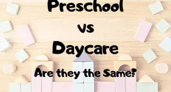 Preschool vs. Daycare: Are they the same?