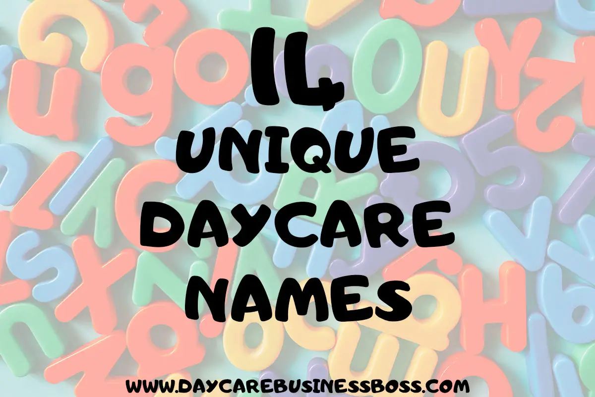14 Unique Daycare Names