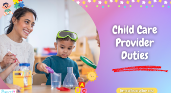Child Care Provider Duties