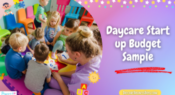 Daycare Start up Budget Sample